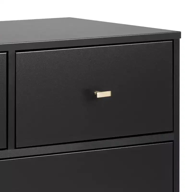 Commode Milo Mid-Century Modern 7 tiroirs
